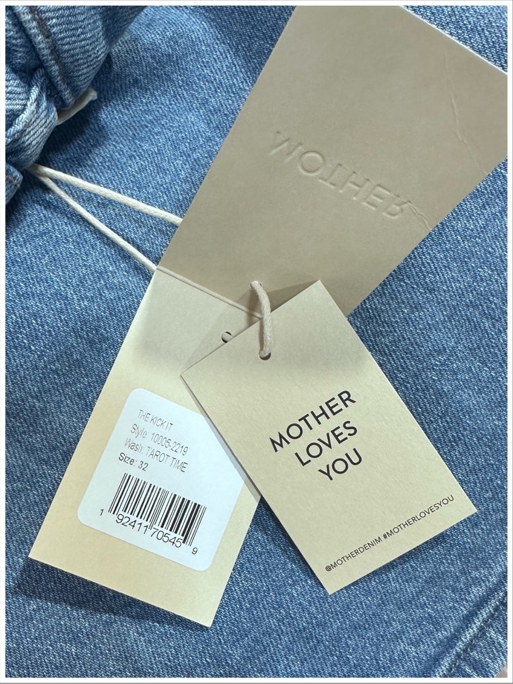 Mother The Kick It High Waist Jeans in Tarot Time NWT | Size 32 | Item #3507 - Picture 10 of 12